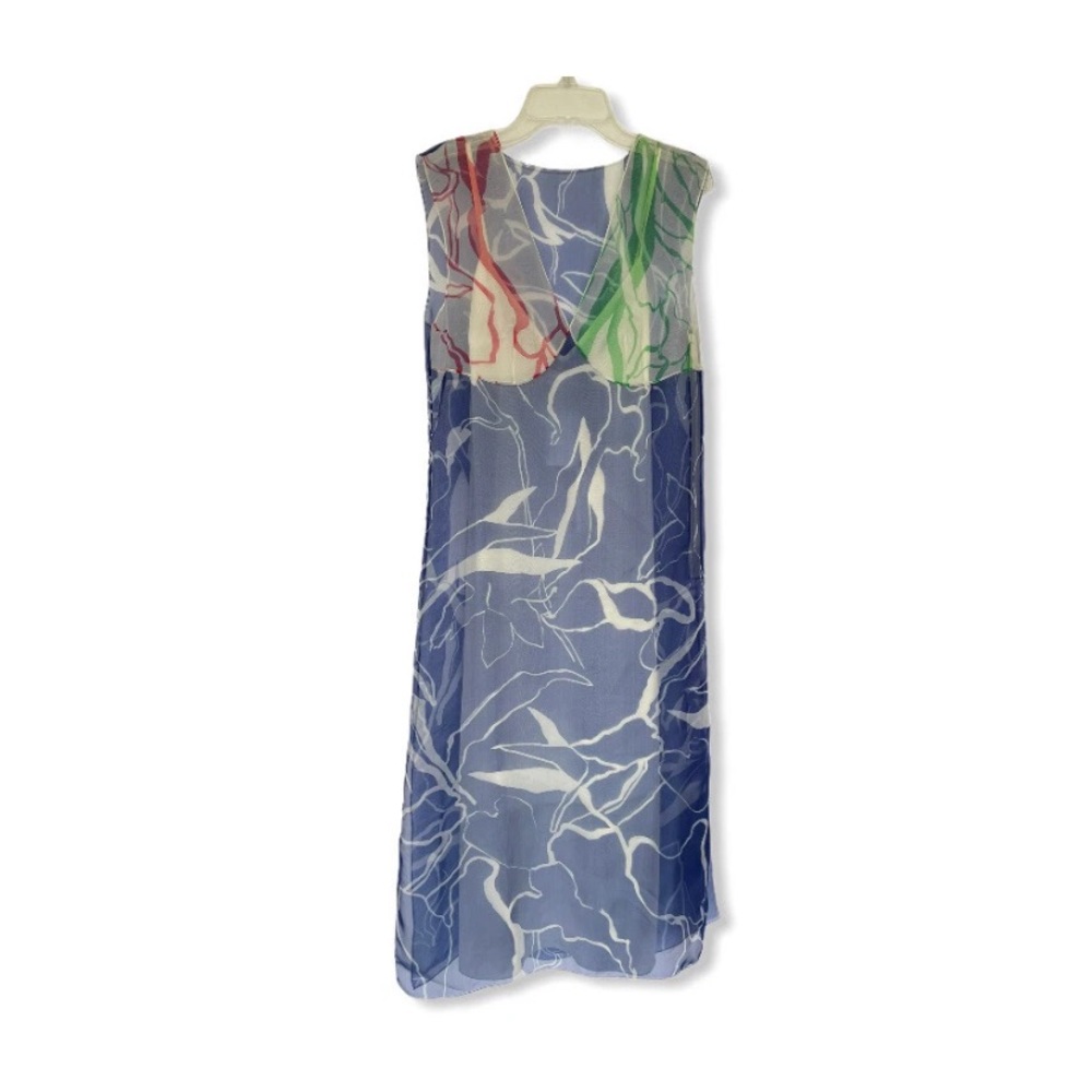Marina Moscone V Neck Dress